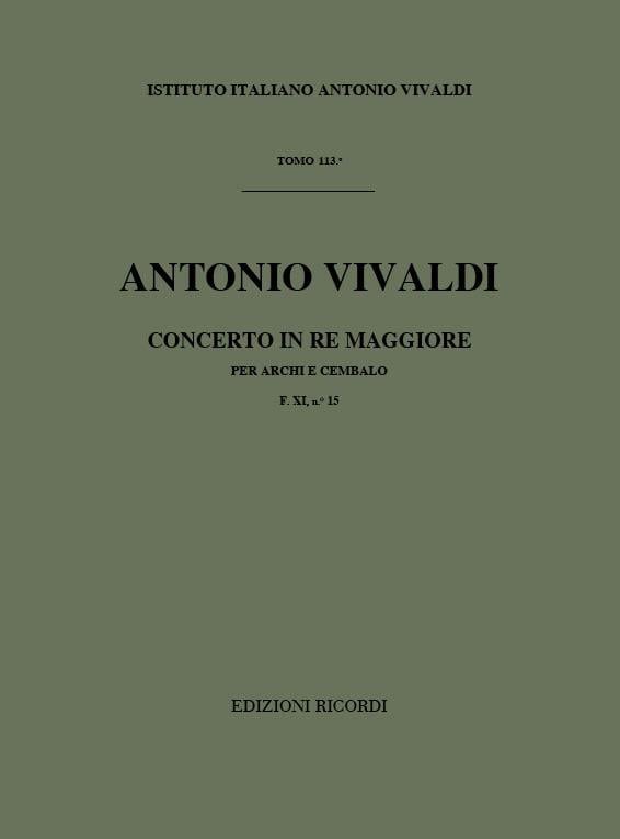 Concerti in Re Maggiore (D Major)